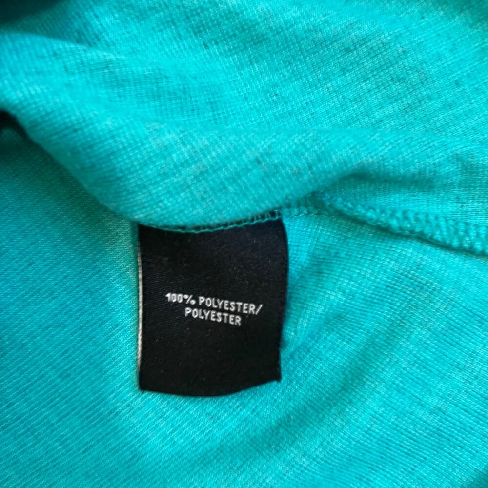 Kuhl Women's Sz S Kamryn Teal Blue Ribbed Ruched Cowl Neck Hooded Pullover - Picture 12 of 16